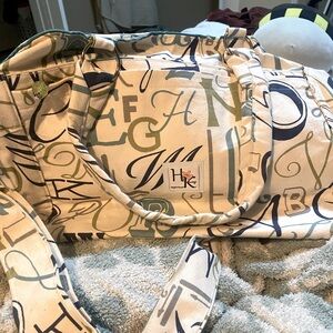 Large tote/ smallll duffel bag